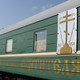 Image for article titled These Train Cars Converted Into Churches Are Literal Holy Rollers